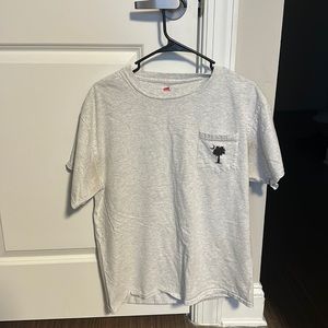 Mens White Tee